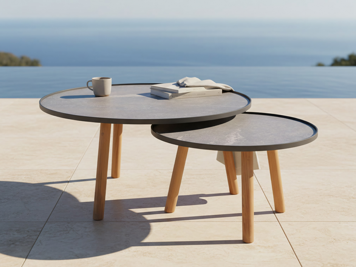 Marcella Lounge Nested coffee table