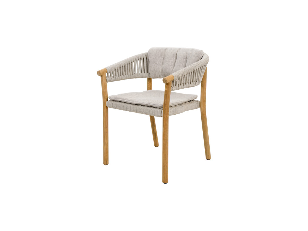 Marcella flat rope dining chair- HOME Marcella dining chair - flat rope