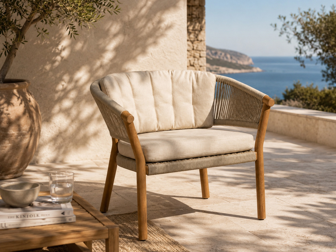 Marcella club chair Marcella club chair - flat rope